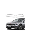 VW Passat B8 Krom Set 12 Parça 2015-2019 Model Arası Uyumlu Paslanmaz Çelik thumbnail 5