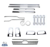 Ford Connect Full Krom Krom Set 2009-2014 Model Arası Uyumlu Paslanmaz Çelik - 2