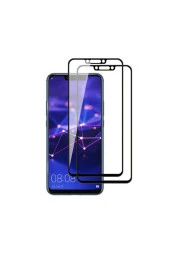 Xiaomi Mi 8 Lite Davin 5D Cam Ekran Koruyucu Siyah - 5