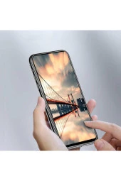 Huawei Y9 Prime 2019 Davin 5D Cam Ekran Koruyucu Siyah - 5