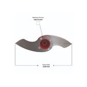 Soğan Doğrama Makinesi Bıçağı  enazon, Çağdaş, Talha, Arsel, Osimo, Mateka, Emir Uyumlu thumbnail 3