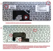 Hp Mini 210T-1000 -1000VT 210-1000 CTO 210-1032CL Klavye (Siyah TR) thumbnail 4
