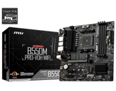 MSI B550M PRO-VDH WIFI DDR4 4400(OC) HDMI MATX AM4 - 1