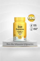 Ocean Gummies Vitamin D3 60 Çiğneme Form 2 Adet thumbnail 2