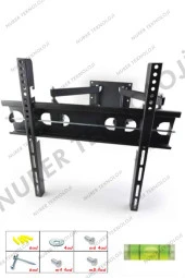 6 Hareketli Çift Kollu Tv Askı Aparatı Tüm Televizyonlar Için  thumbnail 1