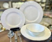 Roy Kıng PURE SILVER 62 PRÇ. YEMEK TAKIMI - 1