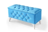 Sandıklı Puf Kapitone Ayak Ucu Oturma Markiz 110cm - 3