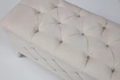 Sandıklı Puf Kapitone Ayak Ucu Oturma Markiz 110cm - 5