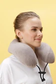 Comfy Ortopedik Seyahat Yastığı Visco Boyun Destekli Seyahat Yastığı - Gri - Ergo Travel - 2