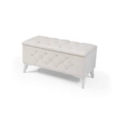 Sandıklı Puf Kapitone Ayak Ucu Oturma Markiz 90cm - 1