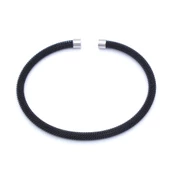 316L Çelik Siyah Erkek Kelepçe Bileklik EBLK-430 thumbnail 1