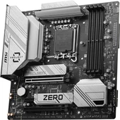 MSI B760M PROJECT ZERO WIFI-6E DDR5  HDMI-DP PCIE 4.0 1700P MATX thumbnail 3
