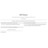 Özçelik Beta Plus 300 mm Portatif Yatarlı Gönye Kesme Makinesi - 4