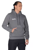 Diadora Bergamo - Erkek Antrasit Pamuklu Spor Sweatshirt - DDBER1030016 - 2