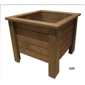 Ahşap Saksı ; Lale 50X50*45 thumbnail 1