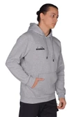 Diadora Bergamo - Erkek Grimelanj Pamuklu Spor Sweatshirt - DDBER1030016 - 2