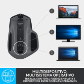 Logitech Mx Master 2S Gri 910-005139 Bluetooth Lazer Mouse OUTLET - 8