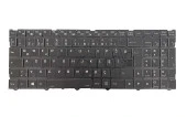 Monster Abra A5 V16.6.5, A5 V16.6.6 Notebook Klavyesi, Siyah TR / ışıksız - 1