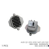 AUDI Q3 2012-2018 SAĞ LED FAR MODÜL 8U0941475C - 1