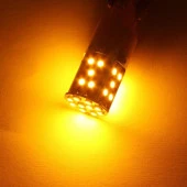 T20 Dekoratif led ampul tek duy canbuslı turuncu 12v / LAAM942-1 thumbnail 2