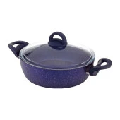 FMS G2003GLX Galaxy 28 Cm Basık Tencere Gece Grisi thumbnail 1