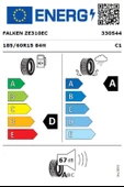 Falken 185/60 R15 84H ZIEX ZE310 Ecorun Oto Yaz Lastiği ( Üretim Yılı: 2024 ) - 2
