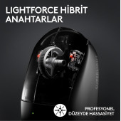 Logitech G PRO X SUPERLIGHT 2 Hafif HERO 2 Sensör 32.000 DPI LIGHTSPEED Kablosuz Oyuncu Mouse - Beyaz OUTLET - 3