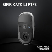 Logitech G PRO X SUPERLIGHT 2 Hafif HERO 2 Sensör 32.000 DPI LIGHTSPEED Kablosuz Oyuncu Mouse - Beyaz OUTLET - 9