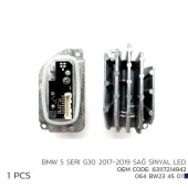 BMW 5 G30 2017-2019 SAĞ SİNYAL LED MODÜL 63117214942 - 1