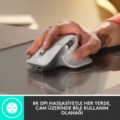 Logitech Mx Master 3S For MAC Beyaz Bluetooth Lazer Mouse - 2