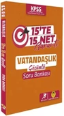 Tasarı Yayınları KPSS Vatandaşlık 15 te 15 Net Garanti Soru Bankası - 1