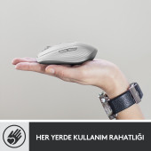 Logitech MX Anywhere 3 Kompakt Kablosuz Mouse - Beyaz OUTLET - 3