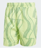 adidas Men's Club Graphic Tennis Short Pulse Lime and Preloved Green Deniz Şortu IL7390 thumbnail 1