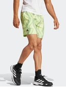 adidas Men's Club Graphic Tennis Short Pulse Lime and Preloved Green Deniz Şortu IL7390 thumbnail 4