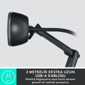 Logitech C505 960-001364 Mikrofonlu Webcam - 4
