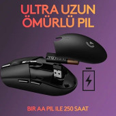 Logitech G305 Lightspeed 910-005283 Siyah Optik Wireless Oyuncu Mouse - 4