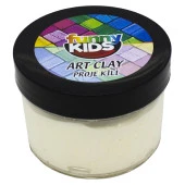 Funny Kids Art Clay Proje Kili 40 CC Beyaz - 1