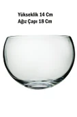 Paşabahçe Denizlicam El İmalatı Kristal Sade Kase 1 Adet 1011496 23318 14x18 Cm - 2