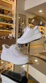 İthal Kadın Triko Taşlı Sneakers - 3