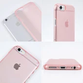 Ringke Slim Frost iPhone 6S Plus/6 Plus Kılıf Orjinal - Frost Pink - 4