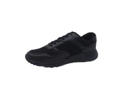 Lutton Unisex Siyah Bağcıklı File Yürüyüş Koşu Spor Ayakkabı - 3