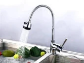 Oynar Başlıklı 2 Fonksiyonlu Spiral Musluk Başlığı Mutfak Hortumu thumbnail 5