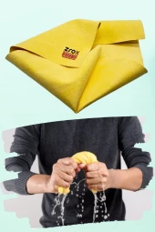 ZROX Mikrofiber Orijinal Güderi Bez 50x70 cm 3'lü Paket - 1