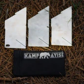Kamp Ayısı® CoffDripp™ V60 Filtre Kahve Demlik: Katlanabilir Paslanmaz Çelik Kahve Dripper - 3