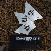 Kamp Ayısı® Barista Dripper™ Filtre Kahve Damıtıcı: Katlanır Paslanmaz Metal Kahve Demleme Aparatı - 1