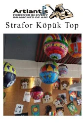 Strafor Köpük Top 20 cm 5 Adet Köpük Top Küre Toplar Yuvarlak Strafor Köpük Top Okul Deney Hobi Sanat - 3