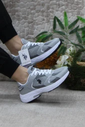 U.S. Polo Assn. Felix Gri Siyah Esnek Hafif Orijinal Ürün Erkek Spor Ayakkabı thumbnail 5