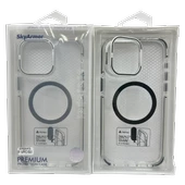 Samsung S24 Ultra - Kılıf Sıtandlı C Premium Magsafe Wireless Şarj Özellikli - 1