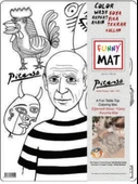 Funny Mat - Pablo Pıcasso 30 X 40 Cm - 1
