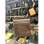 Trg Polo Kahverengi  Deri Omuz Çantası thumbnail 2